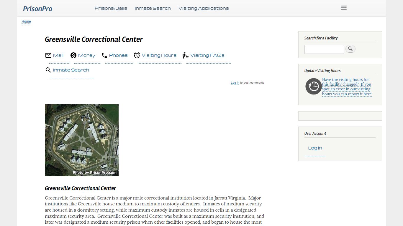 Greensville Correctional Center Visiting hours, inmate phones, mail